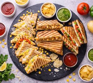 Shravan Special - Grilled Sandwiches (No Onion No Garlic)