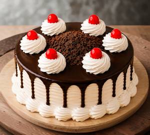 Mother's Special Eggless Black Forest Cake