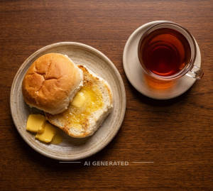 Bun Butter + Black Tea