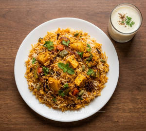 Hyderabadi Biryani + Buttermilk
