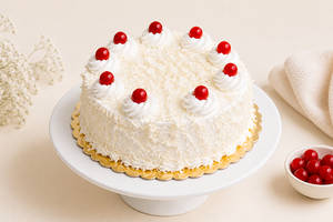 White Forest Cake 500 gms