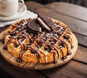 Oreo Chocolate Waffle (Serves 1-2)