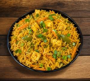Jain Hyderabadi Paneer Biryani