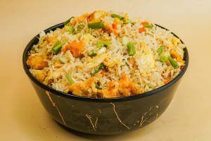 Egg Chicken Fried Rice..