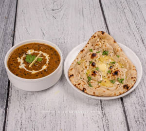 Dal Makhani + Butter Tandoori Roti (1 piece)