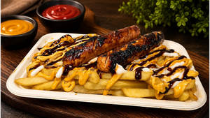Nashville Chicken BBQ Sausage Fries