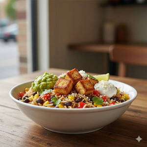 Paneer Mexicana Rice Bowl