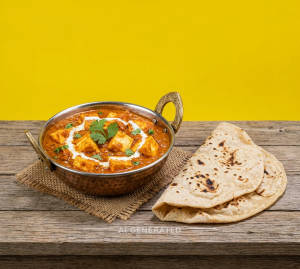 Paneer Lababdar + Tawa Roti (2 pieces)