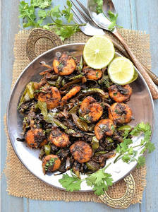 Prawn Pepper Fry
