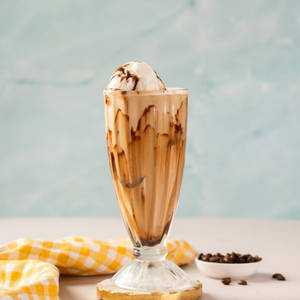 Cold Coffee With Ice Cream