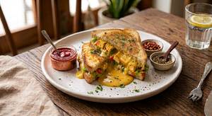Tandoori Paneer Sandwich