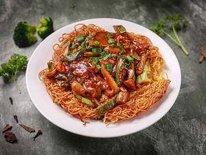 Veg Pan Fried Noodles