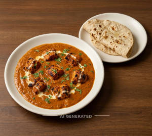 Sp Tikka Gravy + Chapati (1 piece)
