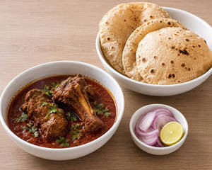 Lal Maas (2pcs) With Steamed Rice