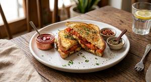 Tomato Cheese Sandwich
