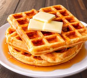 Peanut Butter Waffle (Serves 1-2)