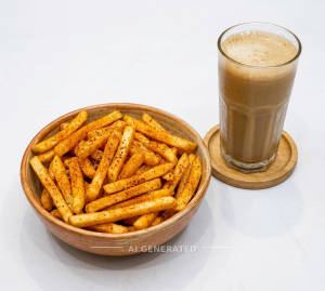 Peri Peri Fries + Cold Coffee