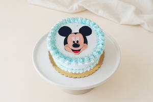 Mickey Face Cake