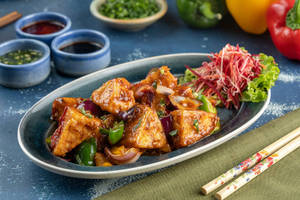 Chilli Paneer (gravy)