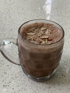 Badam (almond) Chocolate Shake