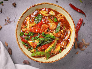Exotic Vegetables In Chilli Bean Sauce
