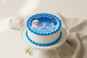 Elsa Frozen Princess Cake