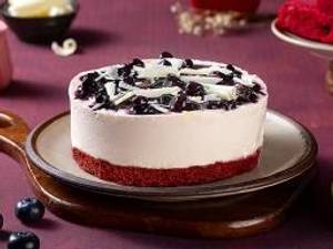 Red N White Ice Cream Cake