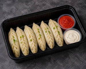 Chicken Steamed Momo`s ( 6 Pieces )