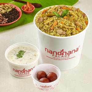 Bucket Veg Nati Style Donne Biryani