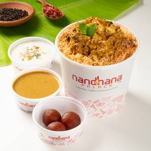 Bucket Paneer Hyderabadi Biryani