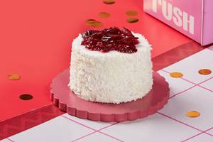White Forest Bento Cake