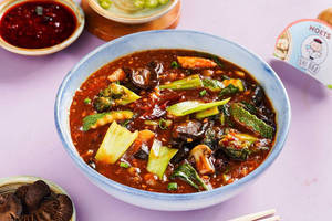 Baby Corn & Mushrooms In Szechwan Sauce