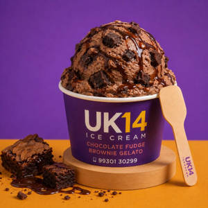 Chocolate Fudge Brownie Gelato