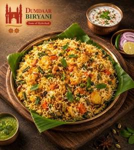 Veg Dum Hyderabadi Biryani