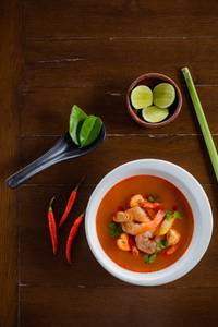 Tom Yum Prawn