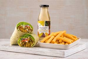 Falafel Wrap Meal Large