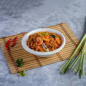 Tom Yum Fried Rice Prawn