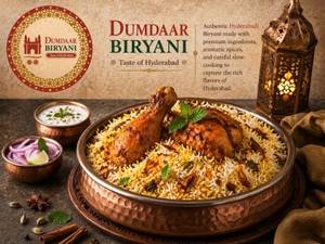 Chicken Dum Hyderabadi Biryani