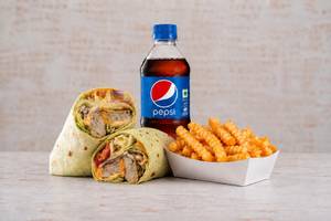 Grilled Chicken Wrap Meal [Med]