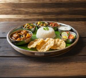 Deha cloud kitchen special chicken Thali