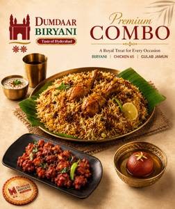 Chicken Biryani Combo (Serves 1)