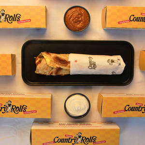 Makhni Egg Roll