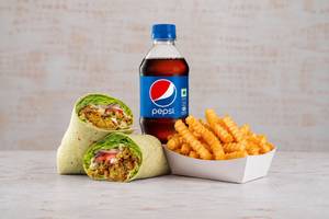 Falafel Wrap Meal [Med]