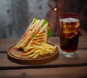 Cheese Sandwich + Coke [250Ml]