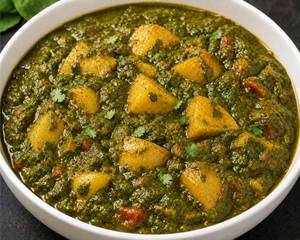 Aloo Palak.