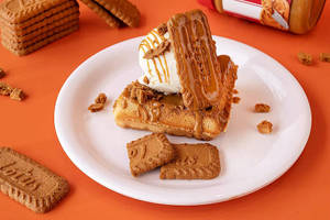 Lotus Biscoff Waffle Sandwich