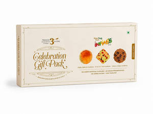 3in1 Milky Elaichi Cookies,fruit&nut Cookies, Ch.chips Cookies 575gm