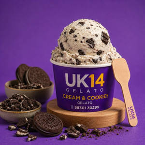 Cream & Cookies Gelato