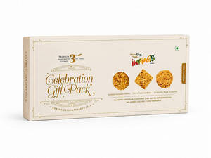 3 IN 1 Roasted Almond , Dry Fruit, Crunchy Kaju Cookies 525 Gm