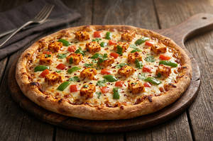 Pure Jain Peppy Fresh Dairy Paneer Pizza (nong)
